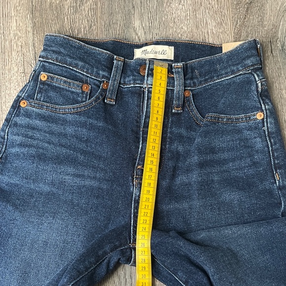 Madewell Mom jeans, Dark blue with five pockets - Picture 14 of 14